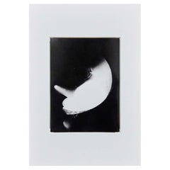 Moholy-Nagy Self Portrait Black and White Photogram