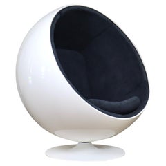 Vintage Eero Aarnio Ball Chair for Adelta, 1980s