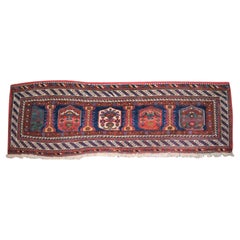 Panneau Mafrash antique à poils longs de la tribu Afshar