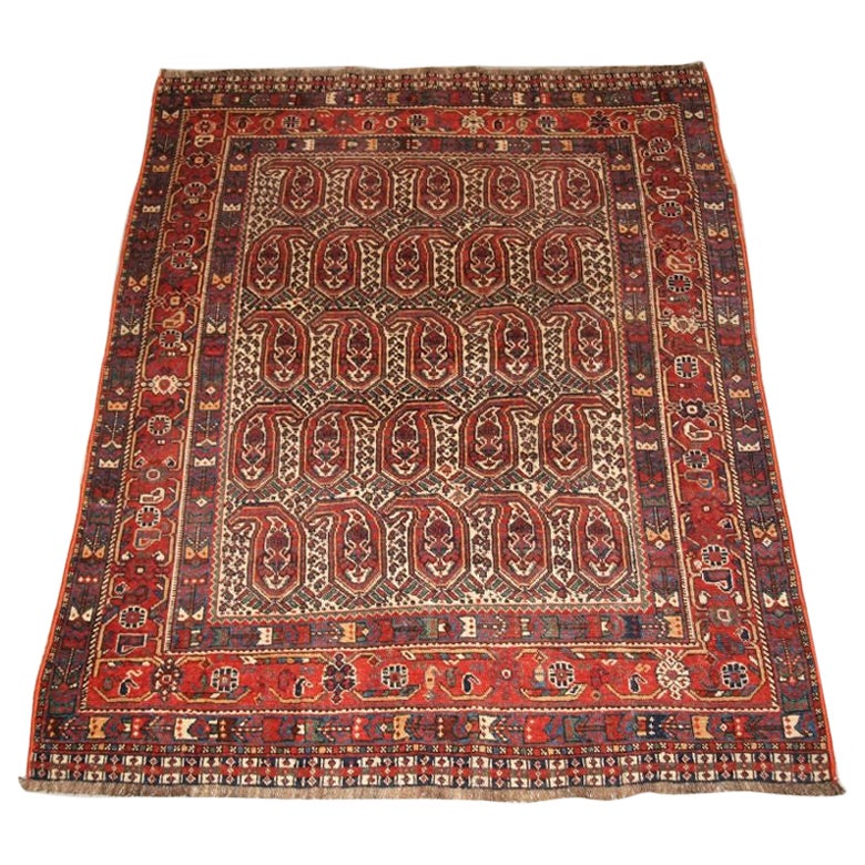 Antique Khamseh Tribal Rug