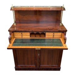 19th Century Regency Rosewood Secrétaire Chiffonier