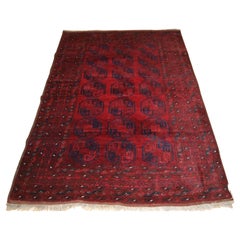 Tapis de village afghan ancien R-1067