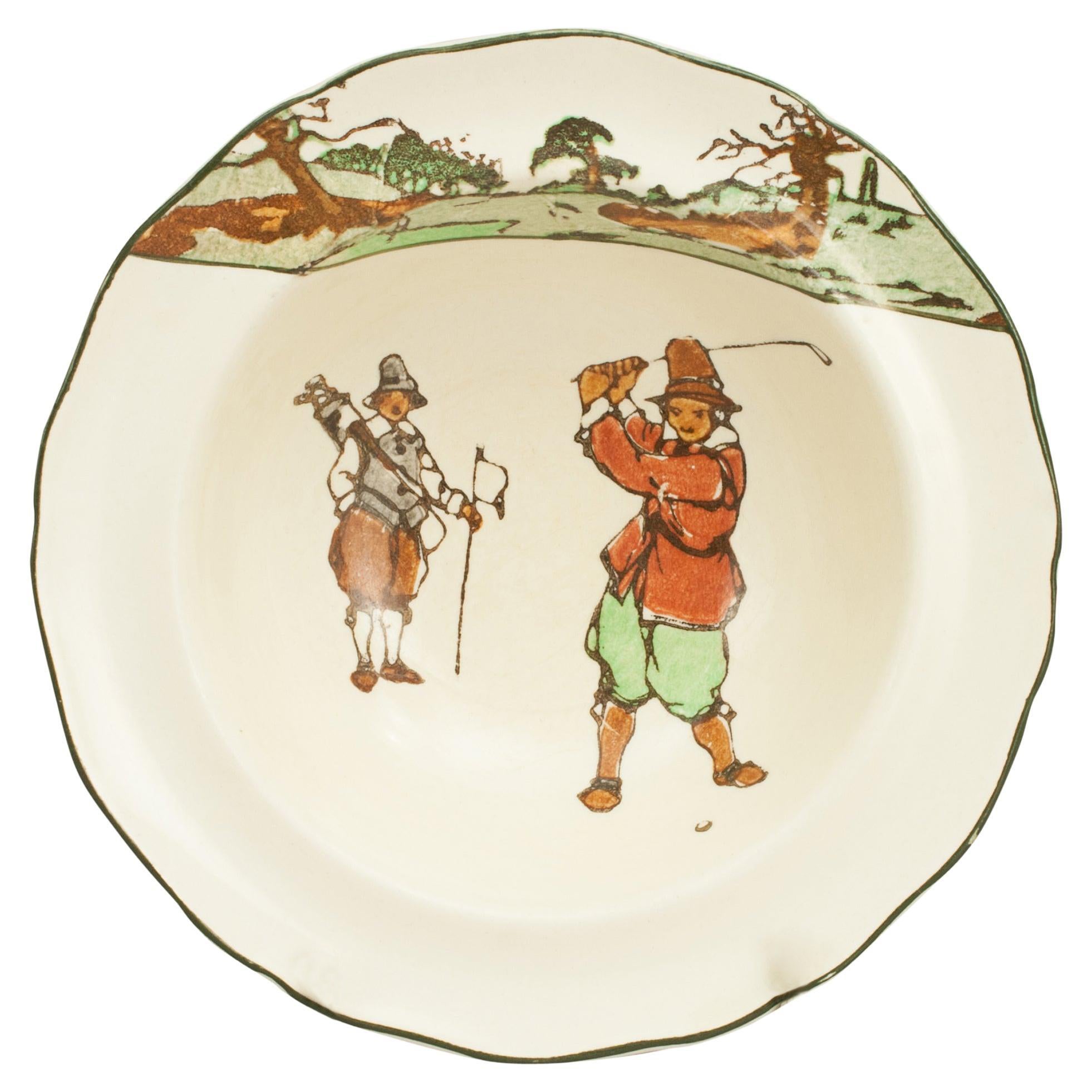 Royal Doulton Golf Bowl, Series Ware For Sale