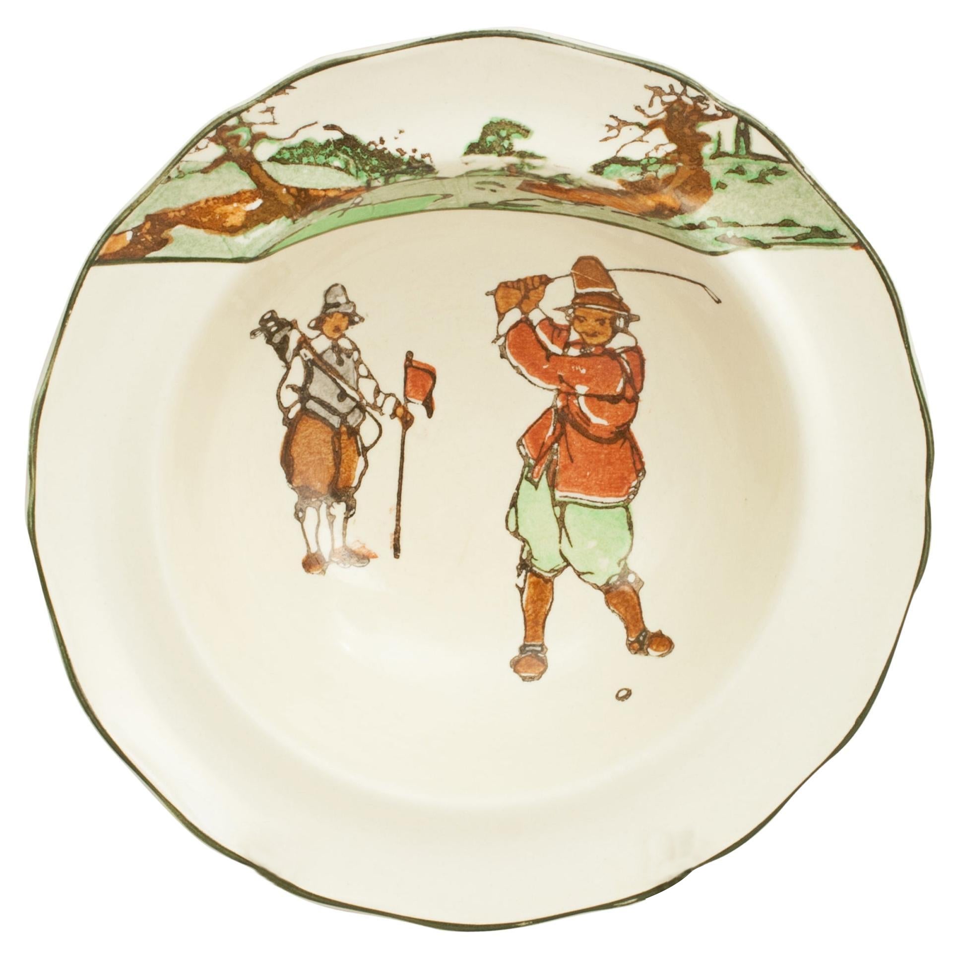 Royal Doulton Golf Bowl, Series Ware For Sale