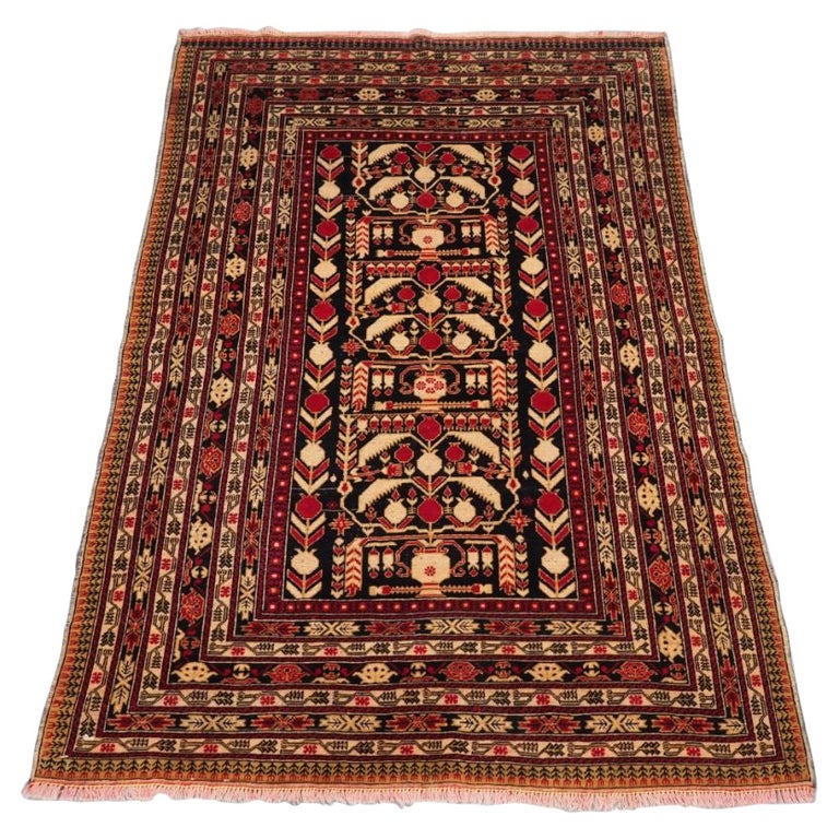 Old Afghan Rug from the Herat Region of North Western Afghanistan For
