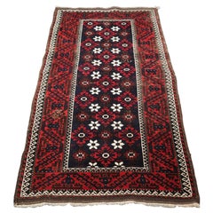 Antique Baluch Rug from Western Afghanistan / Eastern Persia