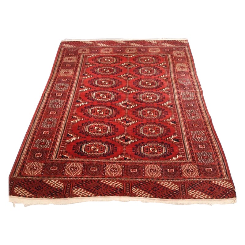 Antiker Tekke- oder Saryk-Turkmenen-Teppich