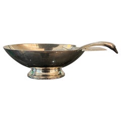 Christoffle Silver Plated Swan Sauceboat