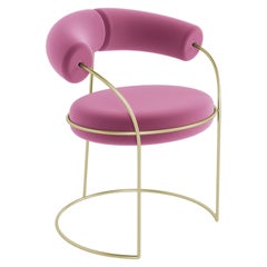 Post-Modern Upholstered Roxy Dining Chair by Draga & Aurel