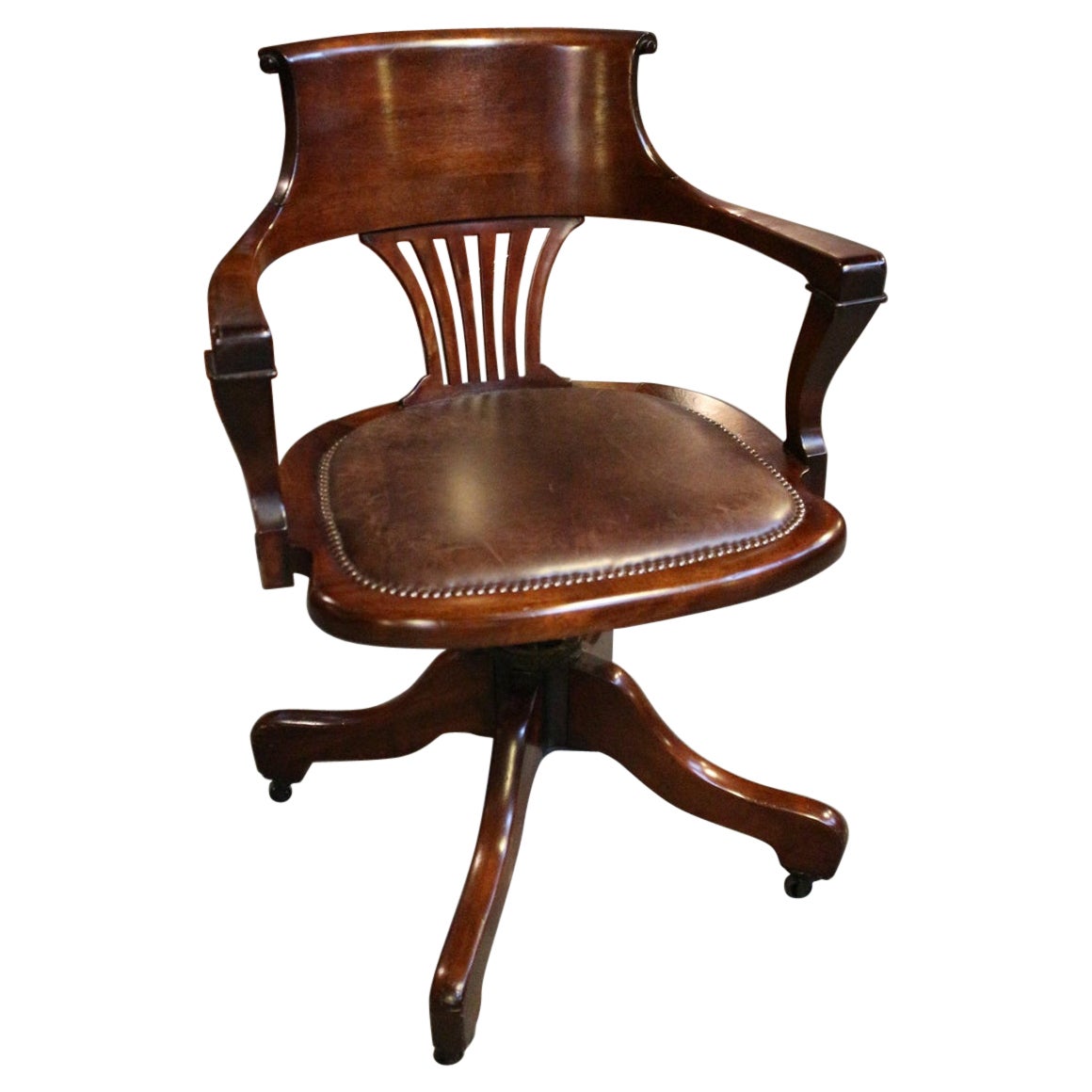 Antique Office Chair at 1stDibs