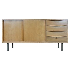 Vintage 60s 70s Sideboard Credenza Cabinet Danish Modern Design Denmark 70s