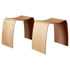 Pair of Danish Jørgen Møller M-Stools