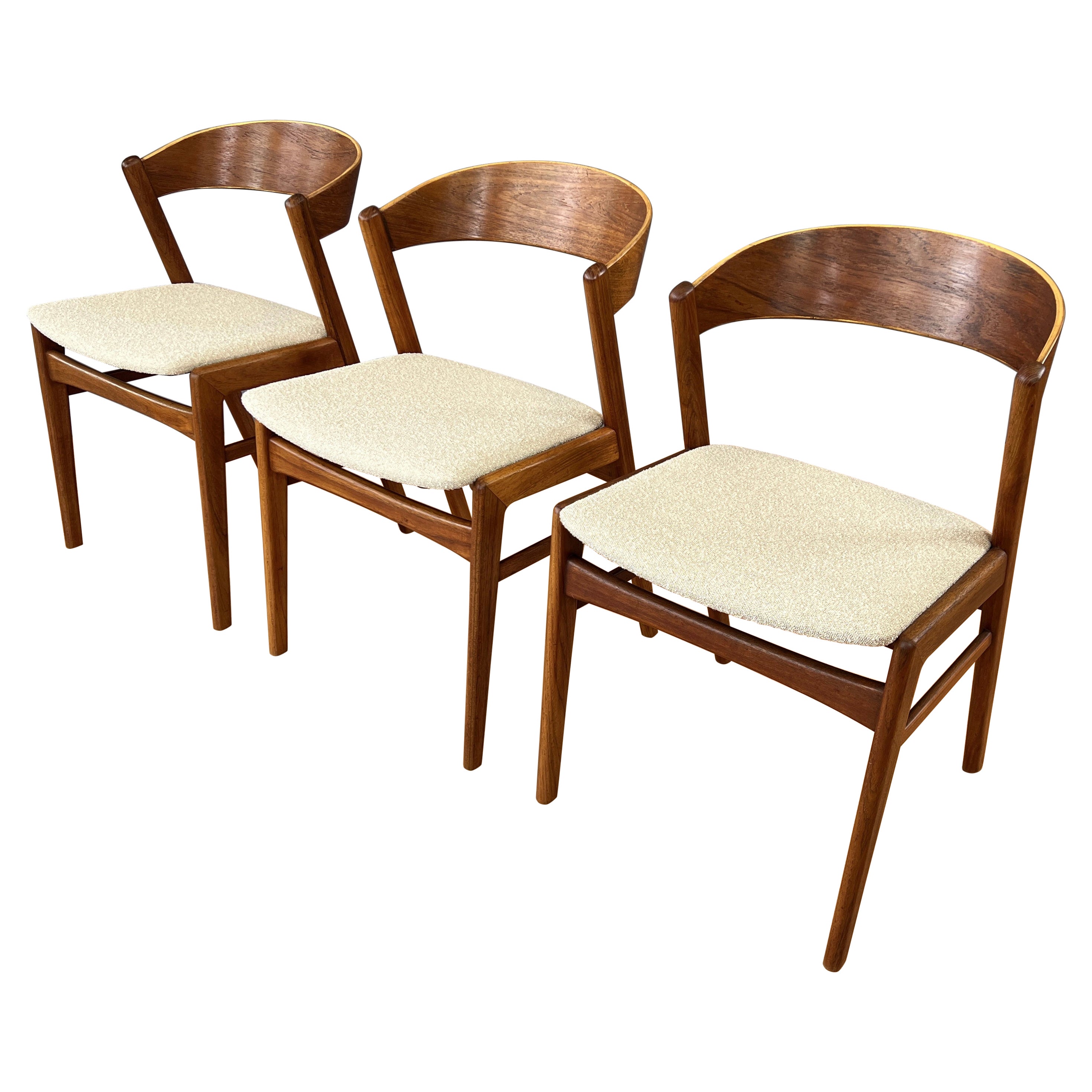Classic Dux Teak Ribbon Back Chair Only Two Available