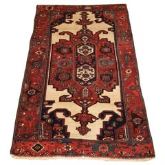 Old North West Persian Kurdish Village Rug