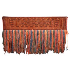 Used Tekke Turkmen Torba, Very Fine Weave, Great Condition, circa 1900