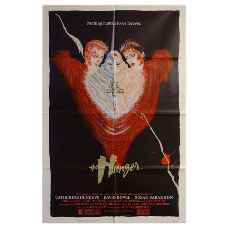The Hunger, Unframed Poster, 1983 For Sale
