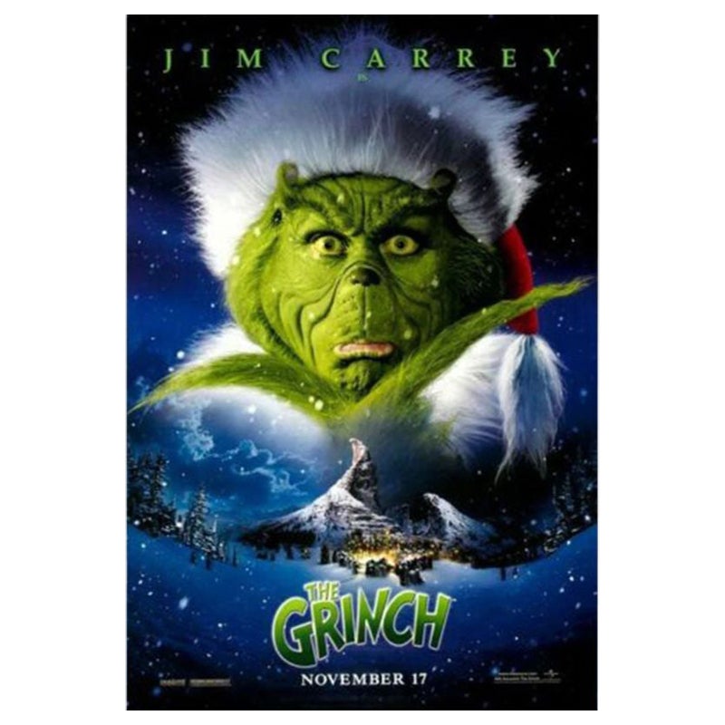 The Grinch, Unframed Poster, 2000 For Sale