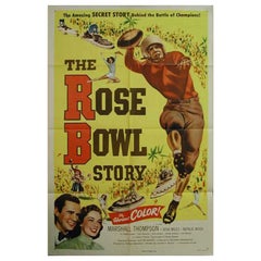 Rose Bowl Story, Unframed Poster, 1952