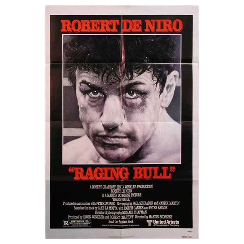 Raging Bull, Unframed Poster, 1980 For Sale