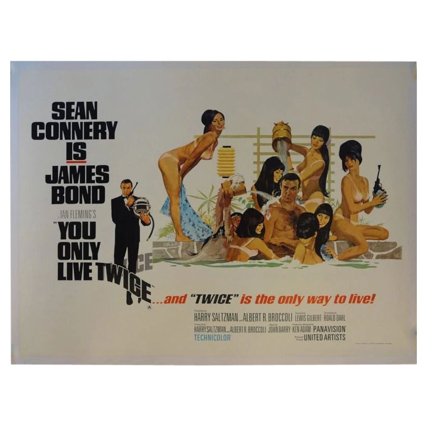 You Only Live Twice, Original Poster, 1967 For Sale