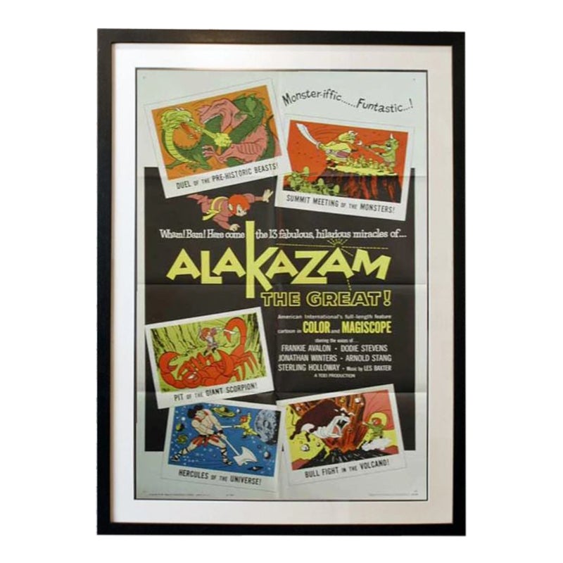 Alakazam, Unframed Poster, 1961 For Sale