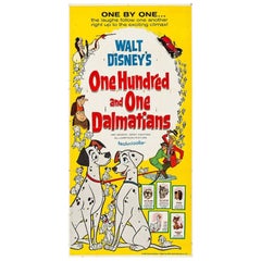 Affiche sans cadre « One Hundred and One Dalmatians » (Un millier et un Dalmatiens), 1961