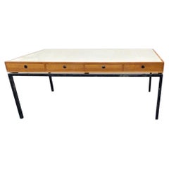 Vintage Console Table Formica Top