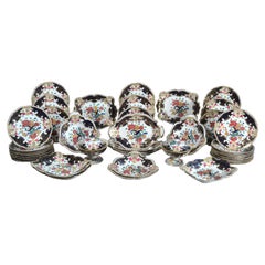 Servizio da dessert in porcellana Coalport Porcelain Regency di grandi dimensioni-Trenta nove pezzi