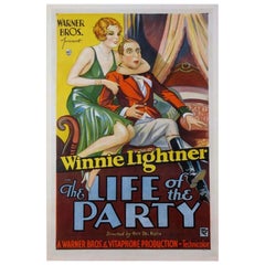 Vintage The Life of The Party, Unframed Poster, 1930