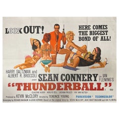 Thunderball, Unframed Poster, 1964
