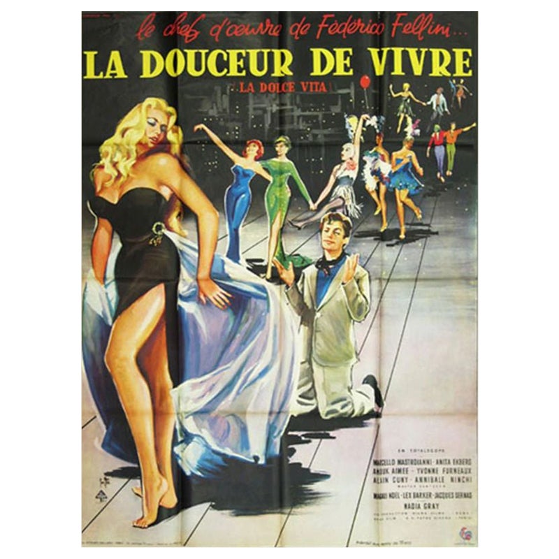 La Dolce Vita, Unframed Poster, 1960