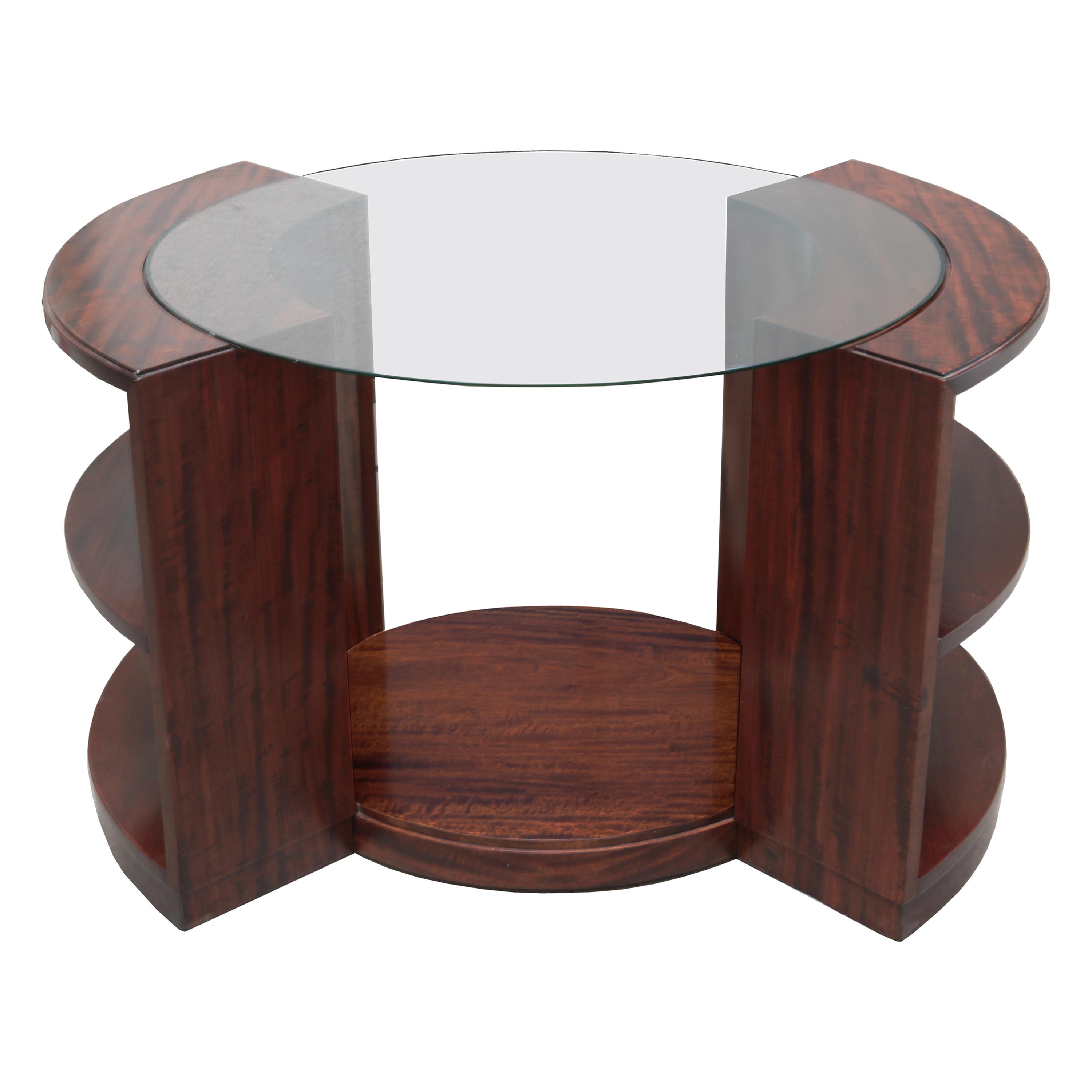 Art Deco Side Table by Phillippe Petit For Sale