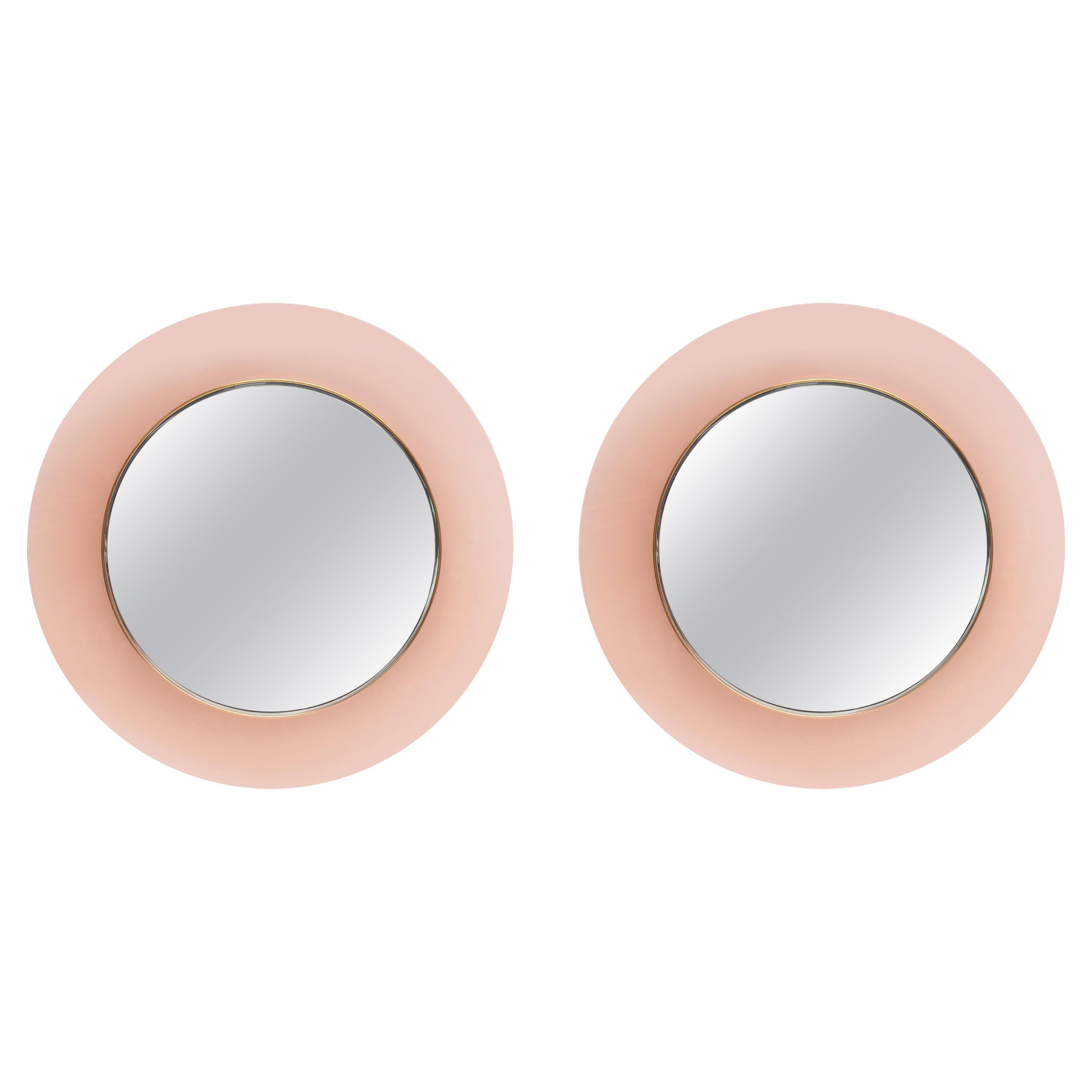 Pair of Max Ingrand for Fontana Arte Mirrors For Sale