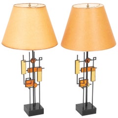 Pair of Svend Holm Hage Sorensen Lamps