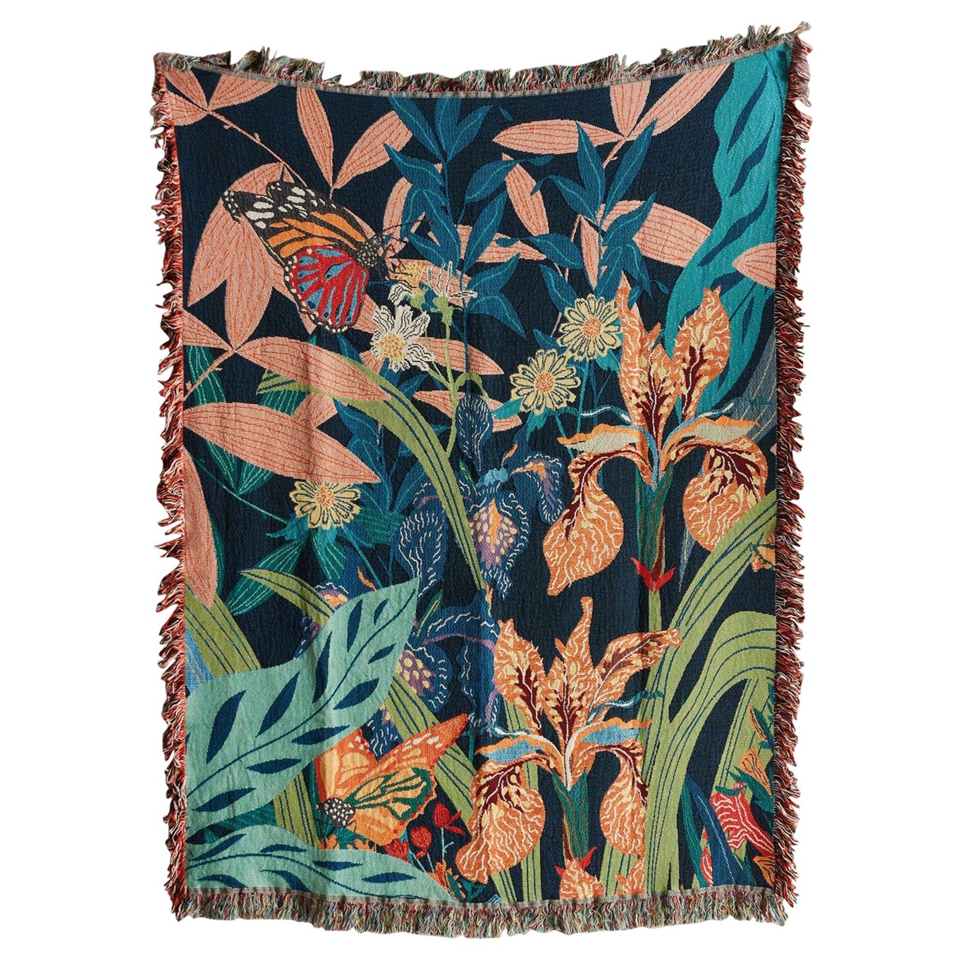 Contemporary Belgian Woven Cotton Tapestry For Sale at 1stDibs
