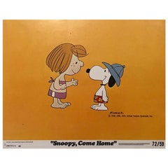 Vintage Snoopy Come Home, Unframed Poster, 1972, #1 of a Set of 7