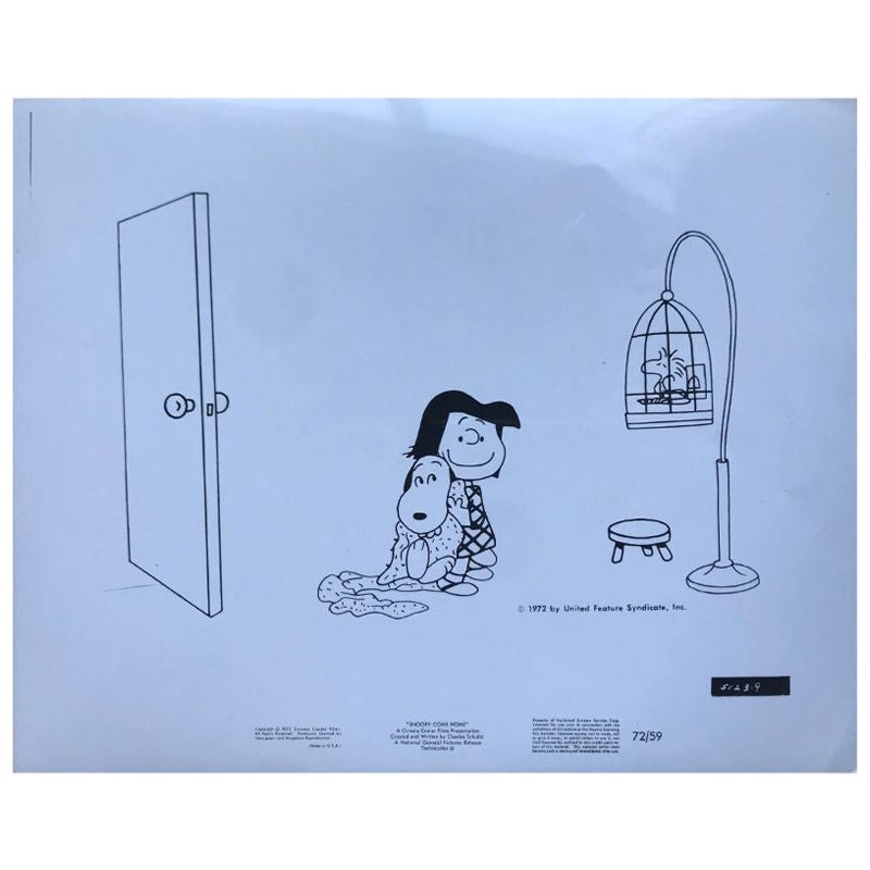 Snoopy Come Home, Unframed Poster, 1972, #6 of a Set of 8 For Sale