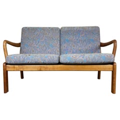 60s 70s Teak Sofa Couch L. Olsen & Søn Danish Modern Denmark Design
