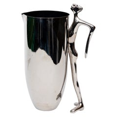Carrol Boyes Pitcher Vase with Sculptural Handle