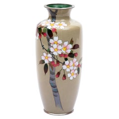 Unusual Color Cloisonne Vase