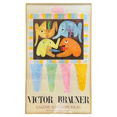 Victor Brauner’s Exhibition Poster Musee National d’Art Moderne