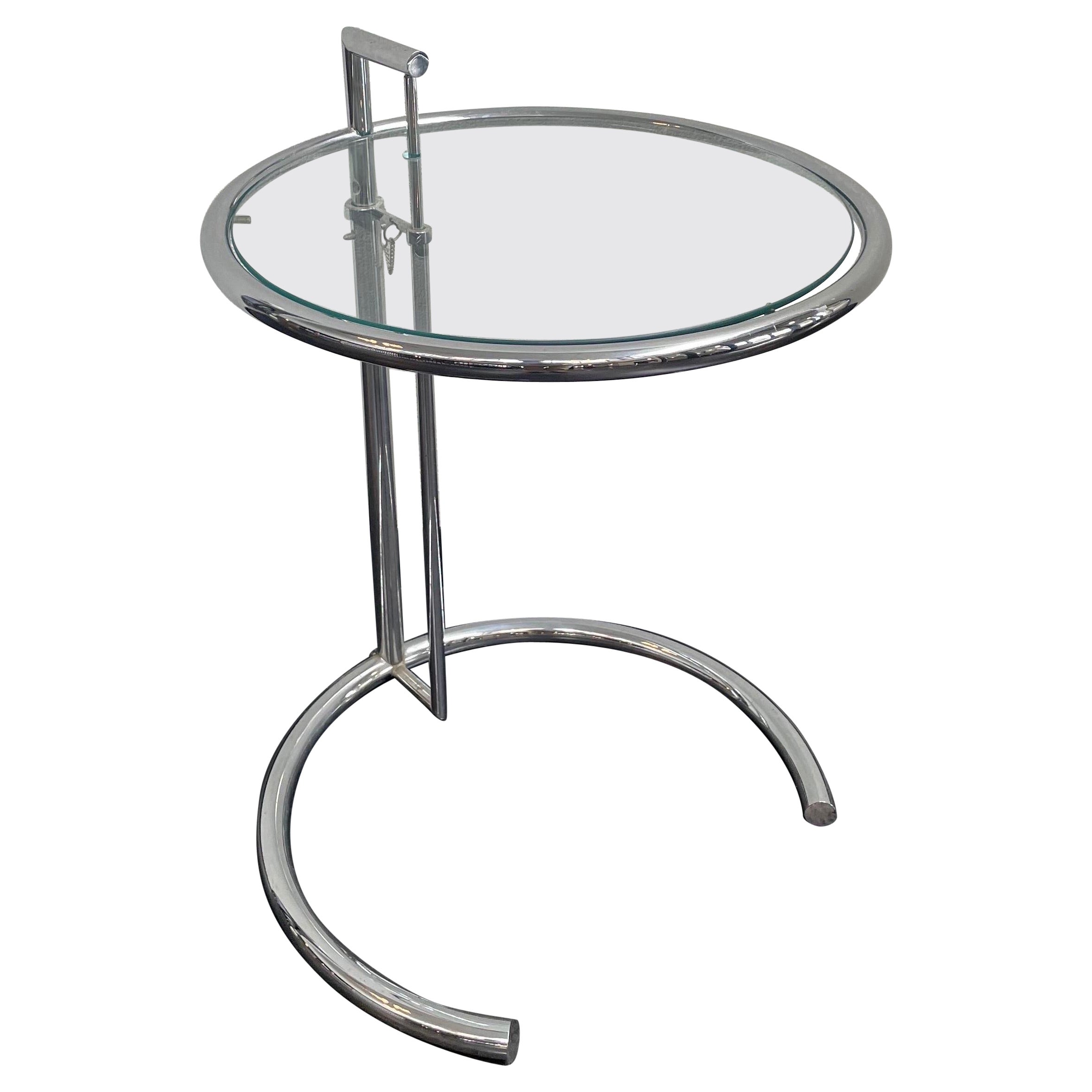 Eileen Gray’s E1027 Adjustable Side Table