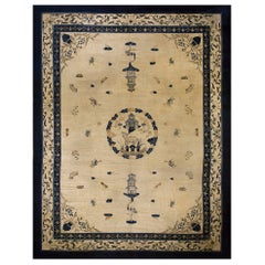 Early 20th Century Chinese Peking Carpet ( 13'10'' x 17'4'' - 422 x 528 )