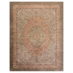 Tapis Art déco chinois ancien, taille : 9' 0''x11' 9'' 