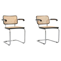 Two Armchairs in the Manner of Marcel Breuer
