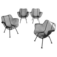 Retro Mid-Century Modern Patio Armchairs By Russell Woodard, Sculptura