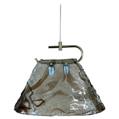 60s 70s Lamp Light Carlo Nason Mazzega Kalmar Murano Ceiling Lamp