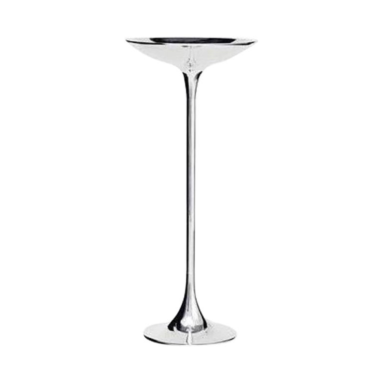 Ping II Side Table Polished Aluminum by Driade For Sale