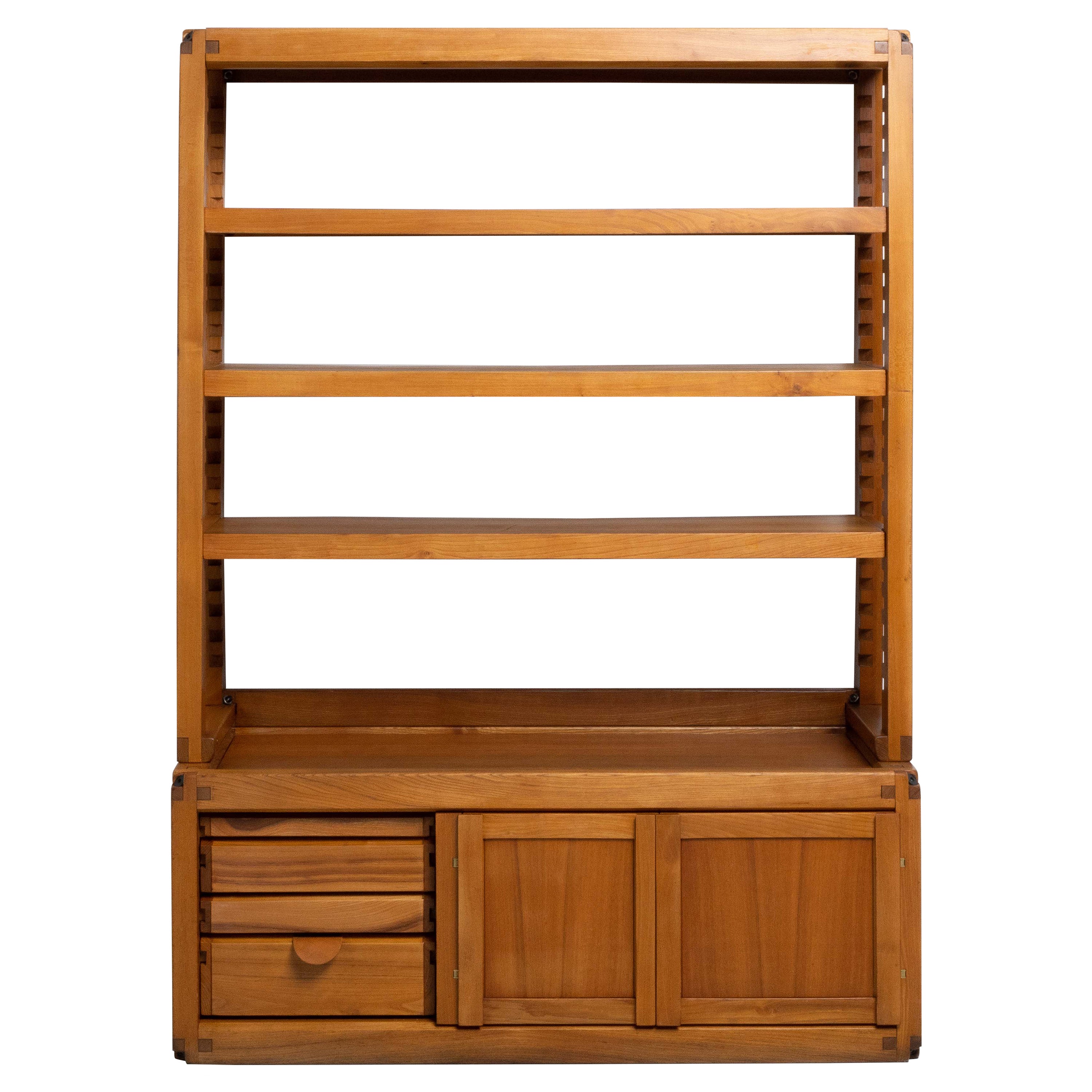 Pierre Chapo B10 Bookcase Cabinet France 1960 For Sale