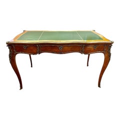 French Louis XV Desk Plat Writing Table